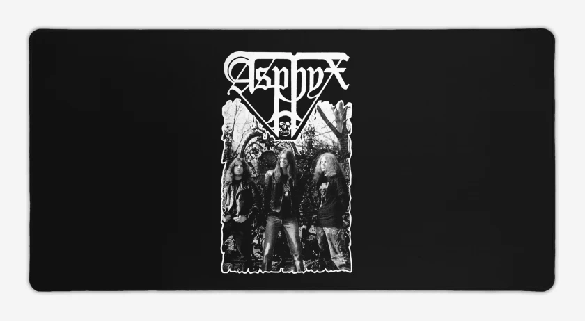 Mouse pad Gamer Negro de Asphyx Band