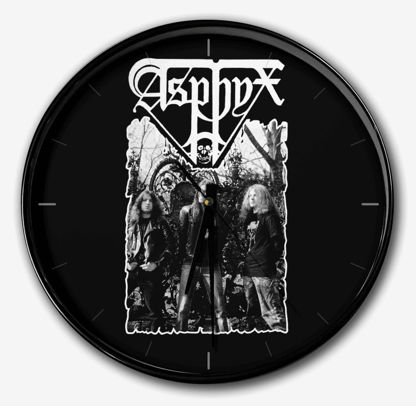 Reloj Negro de Asphyx Band