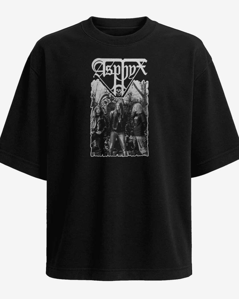Polera Oversize Asphyx Band