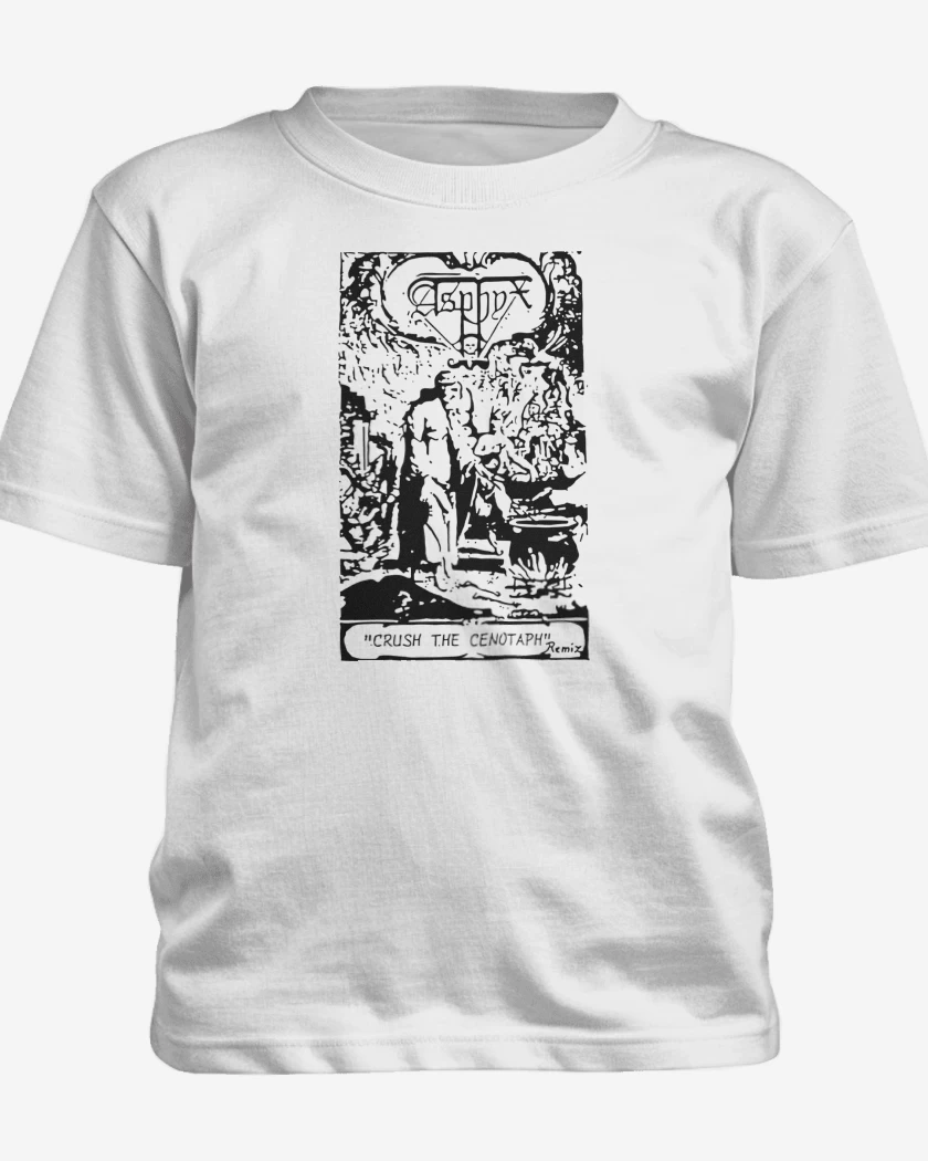Polera de niño Blanco de Asphyx Crush 