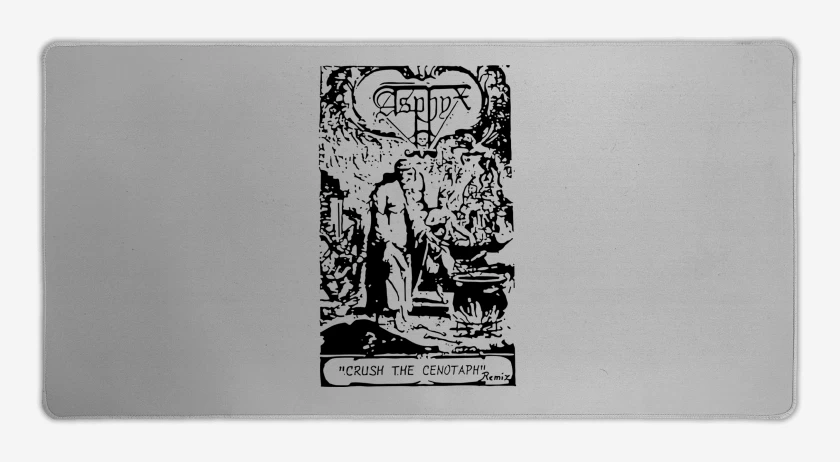 Mouse pad Gamer Gris Melange de Asphyx Crush 