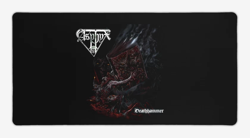Mouse pad Gamer Negro de Asphyx Deathhammer