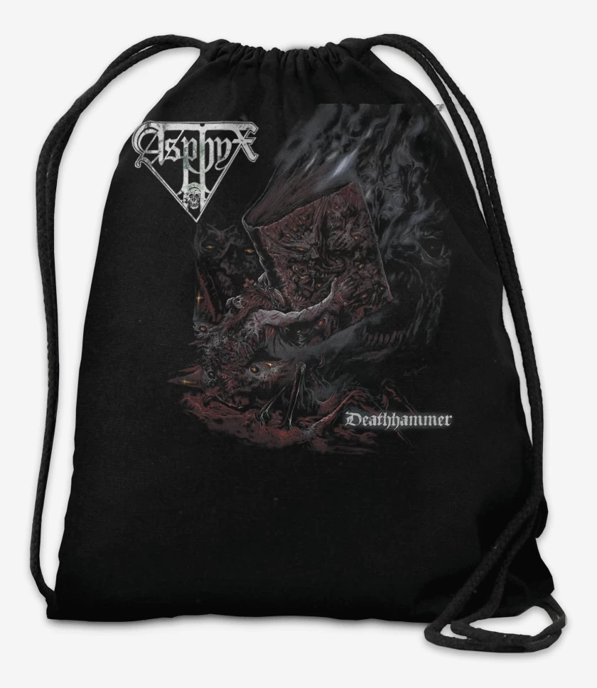 Mochila Negro de Asphyx Deathhammer
