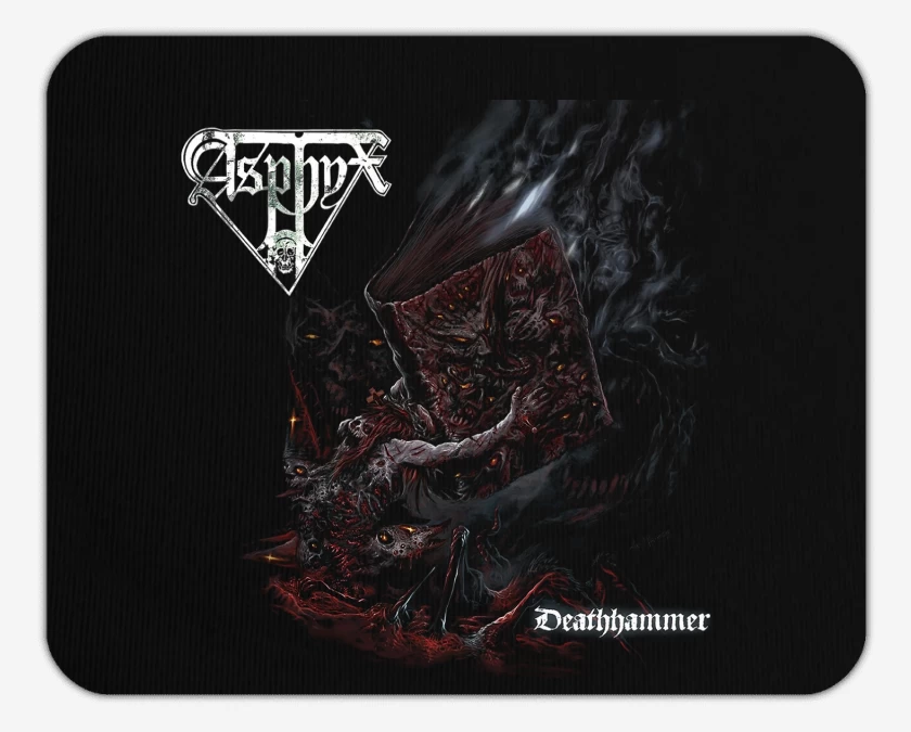 Mousepad Negro de Asphyx Deathhammer