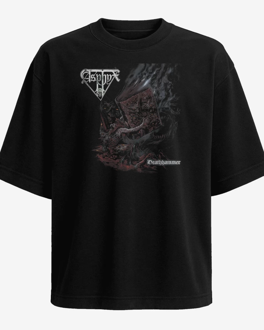 Polera Oversize Asphyx Deathhammer