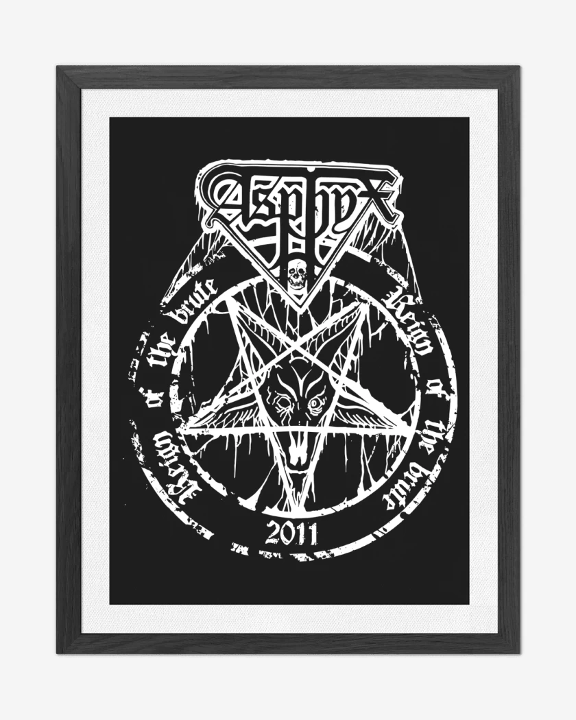 Cuadro decorativo Asphyx Reign of the Brute B