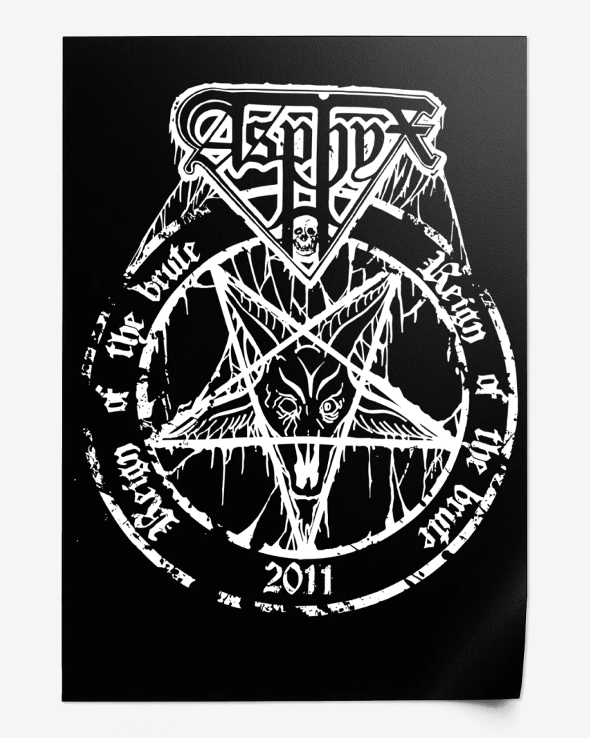 Print Asphyx Reign of the Brute B