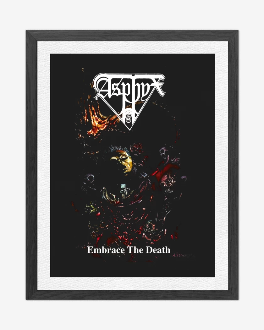 Cuadro decorativo Negro de Asphyx Embrace