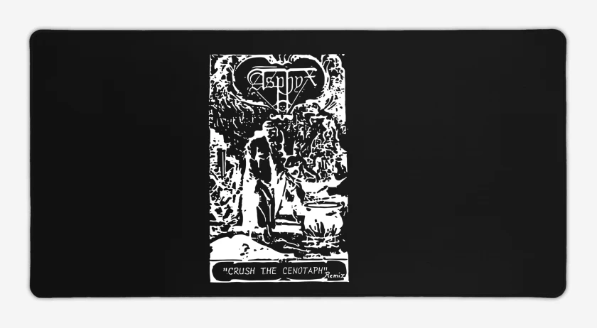 Mouse pad Gamer Negro de Asphyx Crush the Cenopath Demo