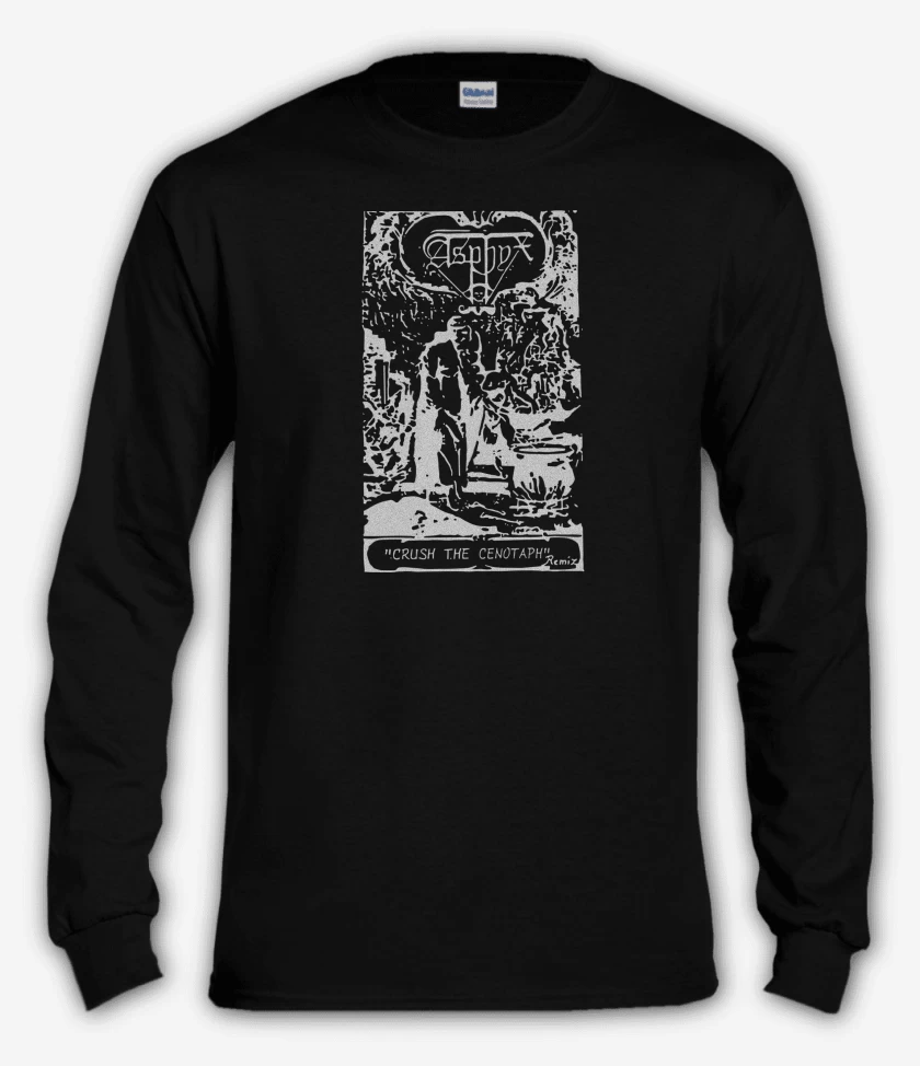 Polera manga larga Asphyx Crush the Cenopath Demo