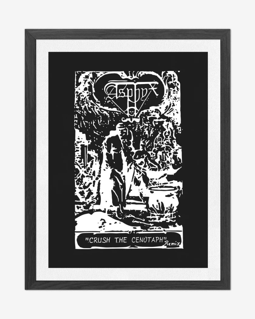 Cuadro decorativo Negro de Asphyx Crush the Cenopath Demo