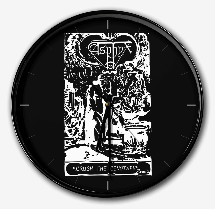 Reloj Negro de Asphyx Crush the Cenopath Demo