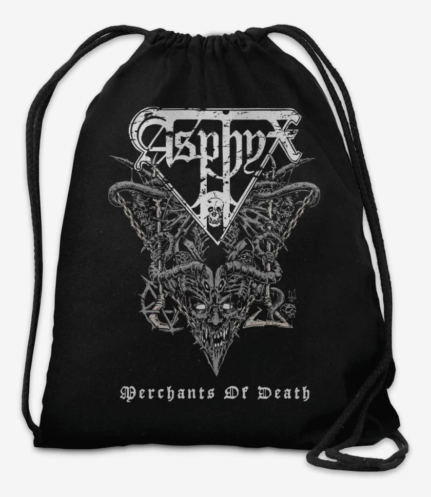 Mochila Negro de Asphyx Merchants of Death
