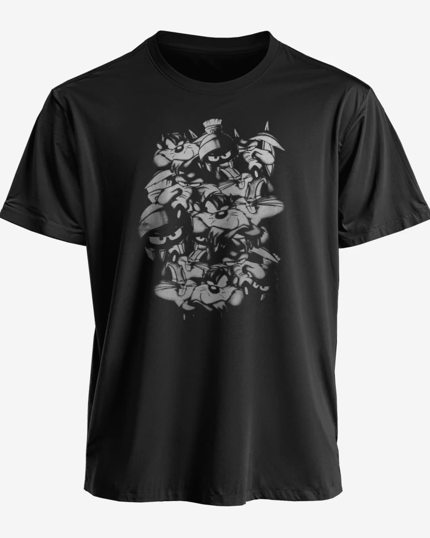 Polera Negro de Looney