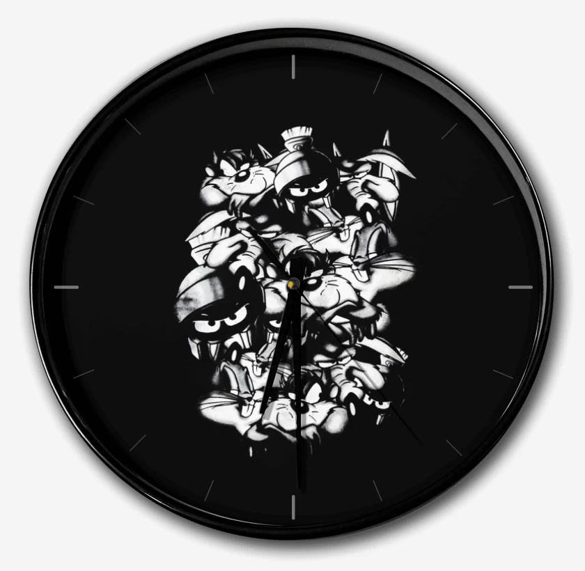 Reloj Negro de Looney