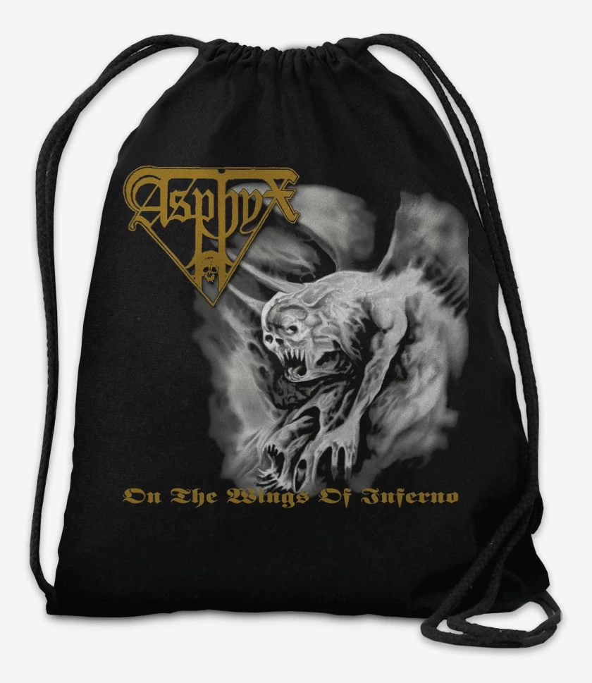 Mochila Negro de Asphyx On the Wings