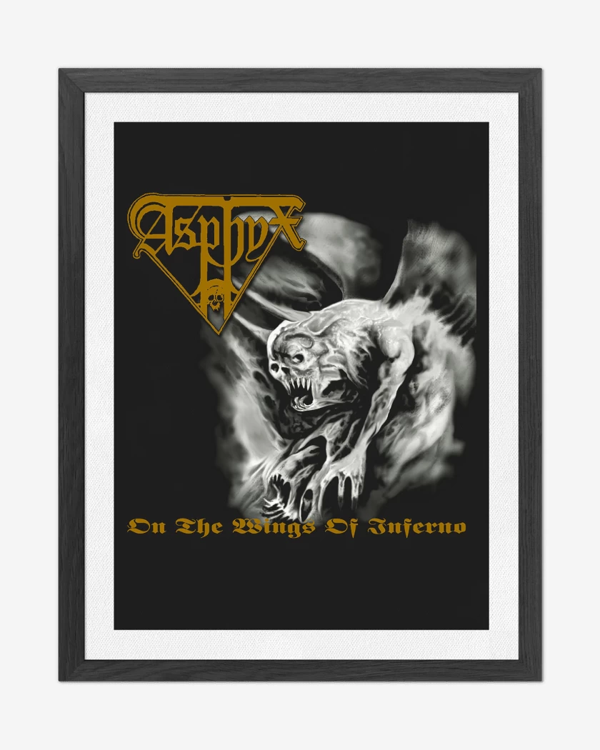 Cuadro decorativo Negro de Asphyx On the Wings