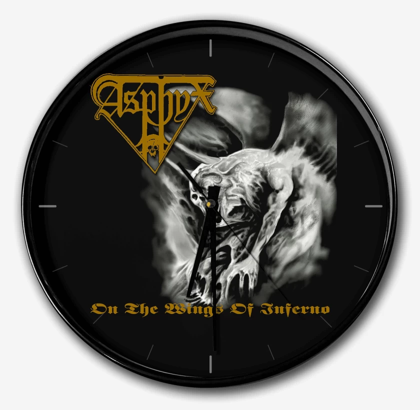 Reloj Negro de Asphyx On the Wings