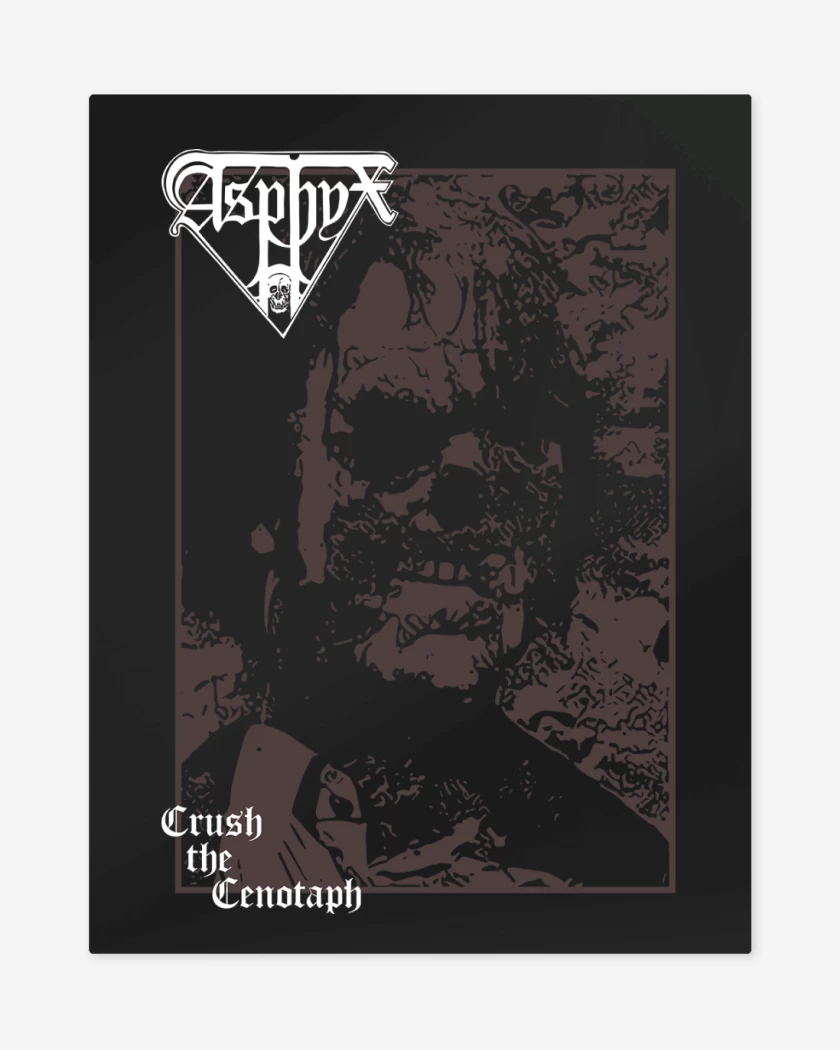 Print metalico Negro de Asphyx Crush the Cenopath