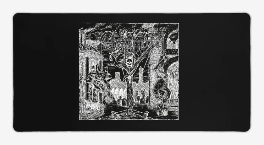 Mouse pad Gamer Negro de Asphyx Abomitaion Echoes