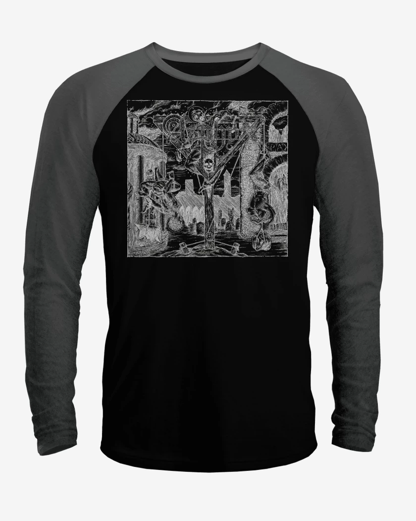 Polera Raglan Asphyx Abomitaion Echoes