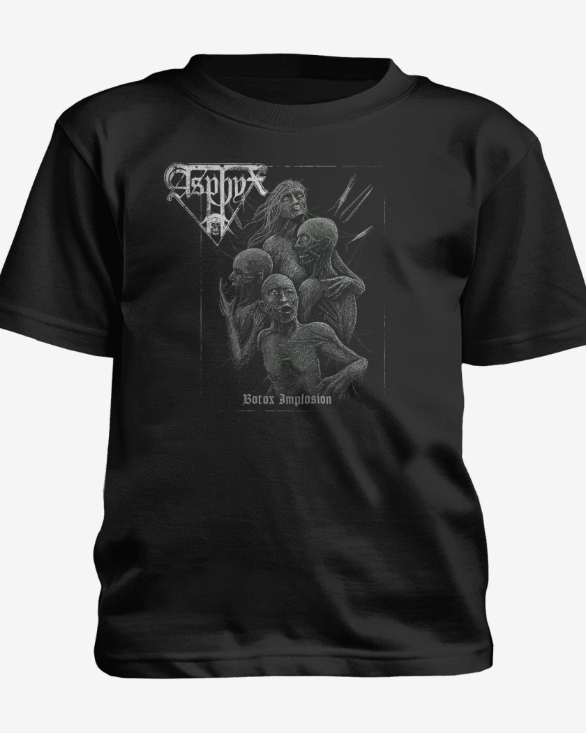 Polera de niño Negro de Asphyx Botox Implosion