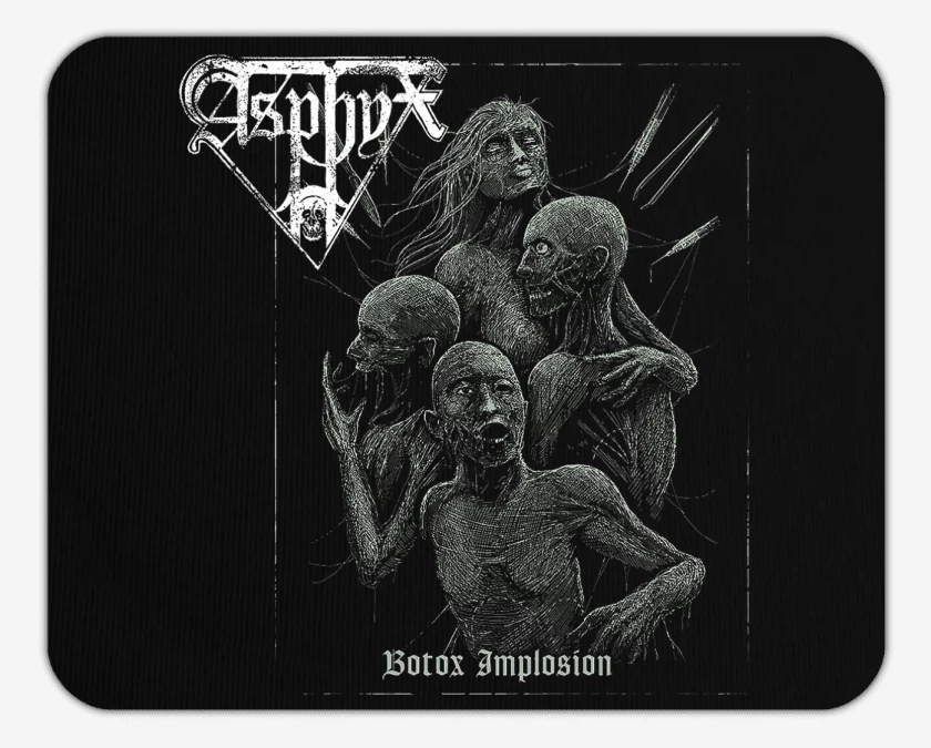 Mousepad Negro de Asphyx Botox Implosion
