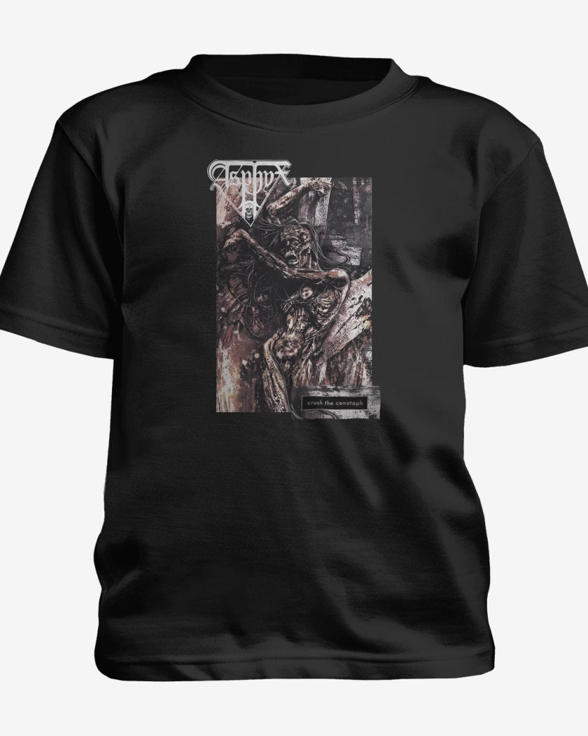 Polera de niño Negro de Asphyx Cenotaph