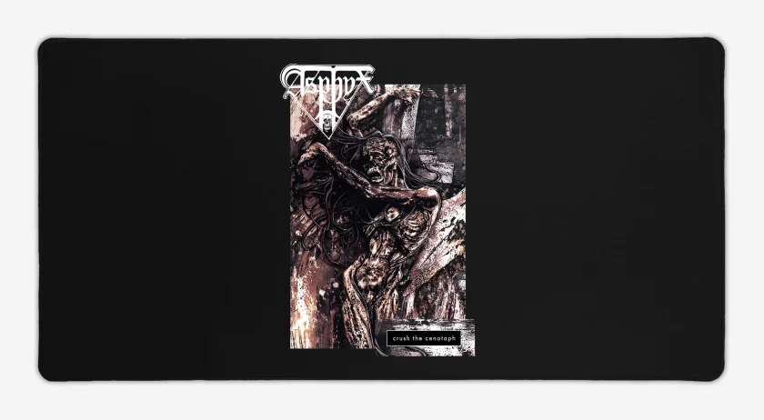 Mouse pad Gamer Negro de Asphyx Cenotaph