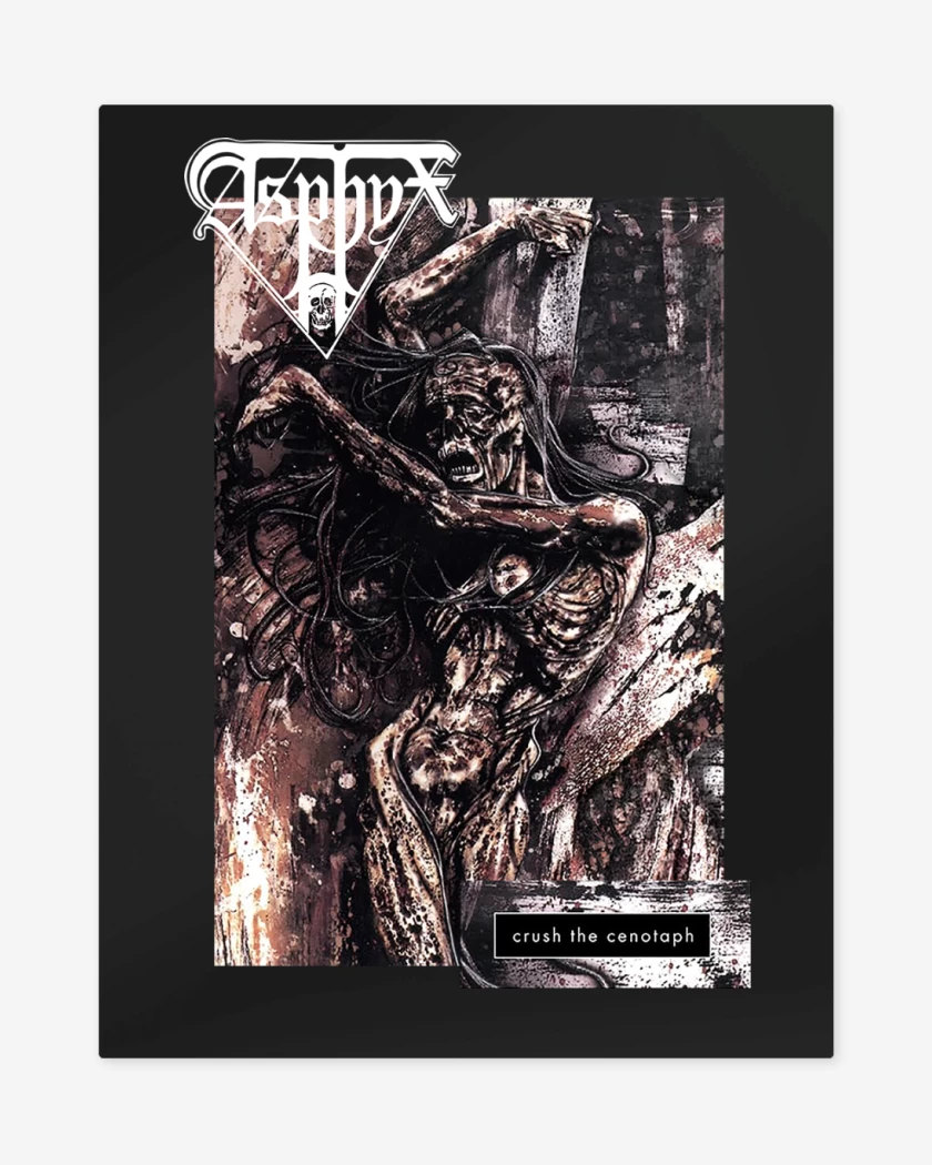 Print metalico Negro de Asphyx Cenotaph