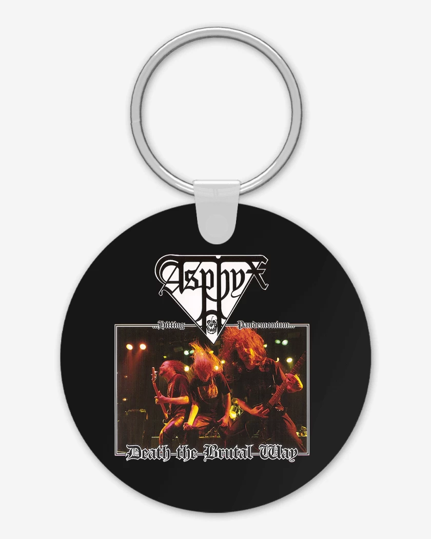 Llavero Asphyx Death The Brutal