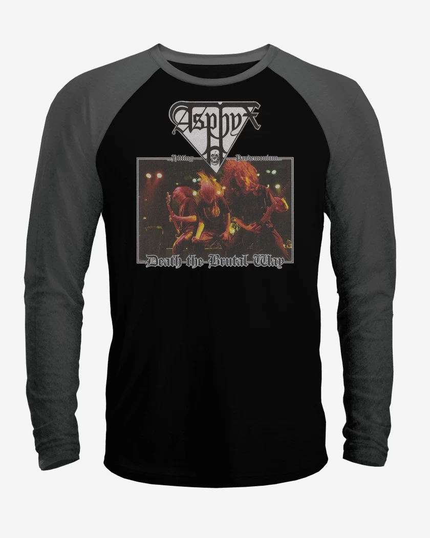 Polera Raglan Asphyx Death The Brutal