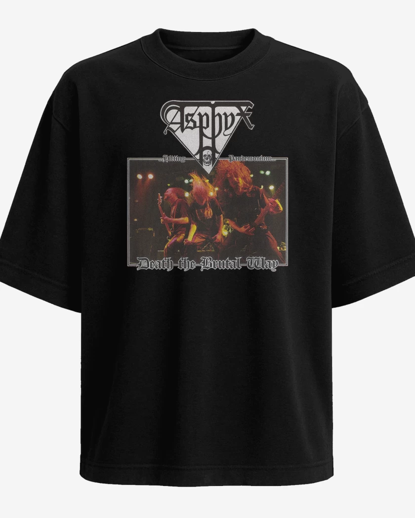 Polera Oversize Asphyx Death The Brutal