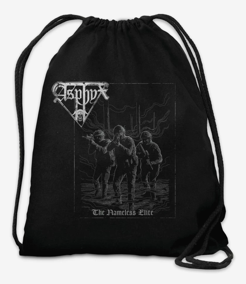 Mochila Negro de Asphyx The Nameless Elite