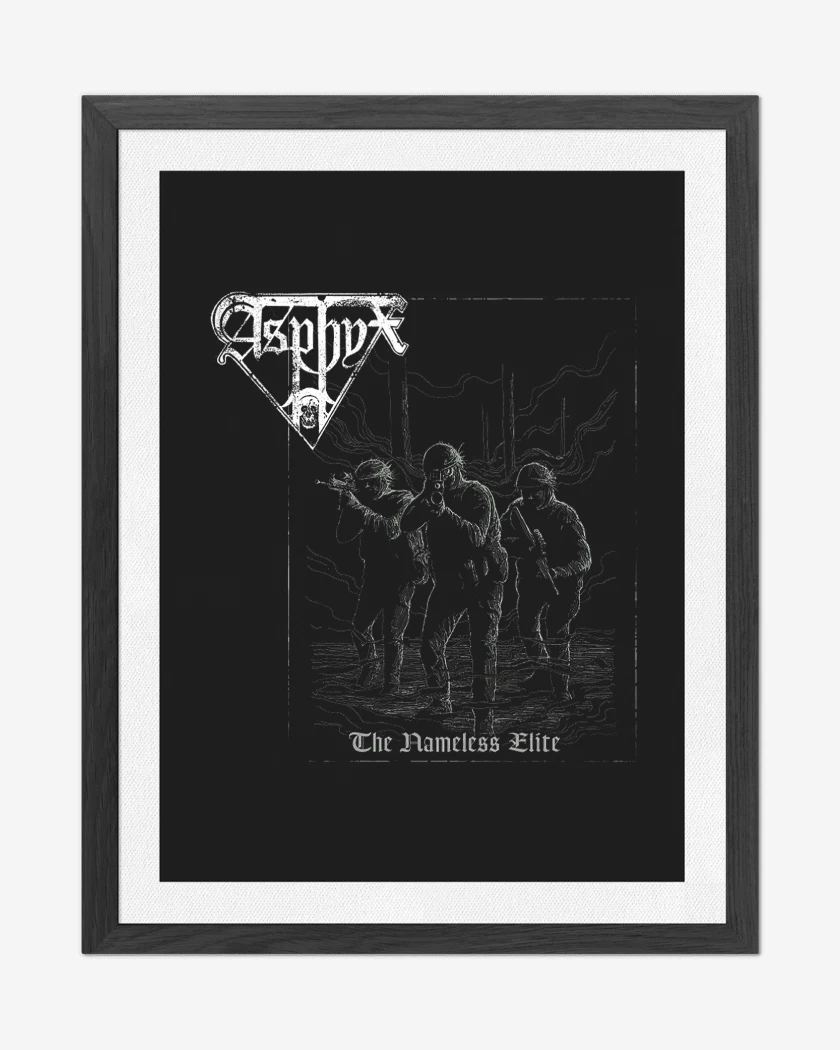 Cuadro decorativo Negro de Asphyx The Nameless Elite