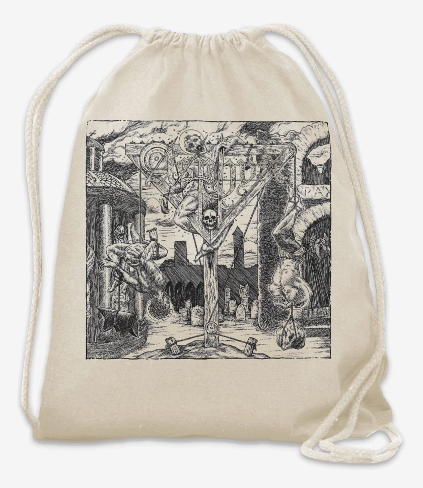 Mochila Blanco de Asphyx Abomination