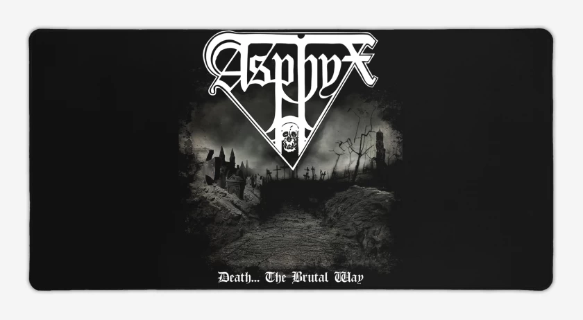 Mouse pad Gamer Negro de Asphyx Death The Brutal Way