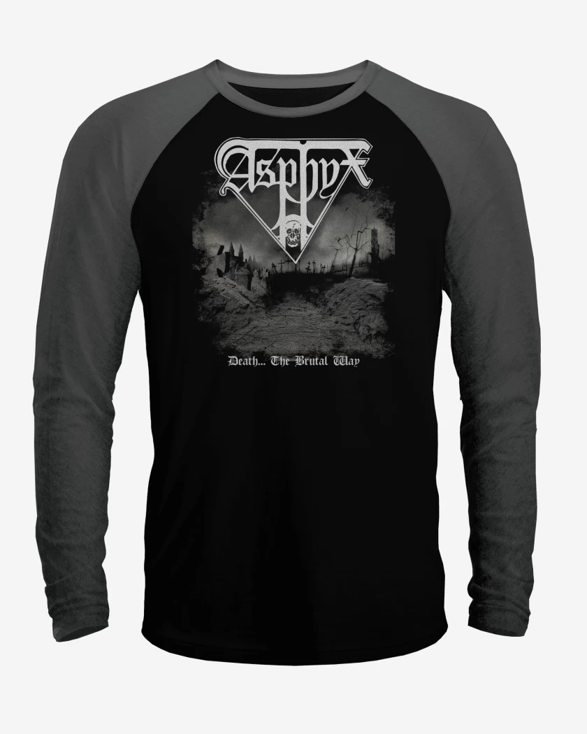 Polera Raglan Asphyx Death The Brutal Way