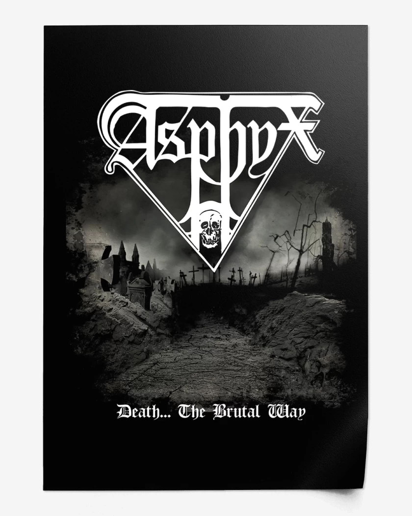 Print Asphyx Death The Brutal Way