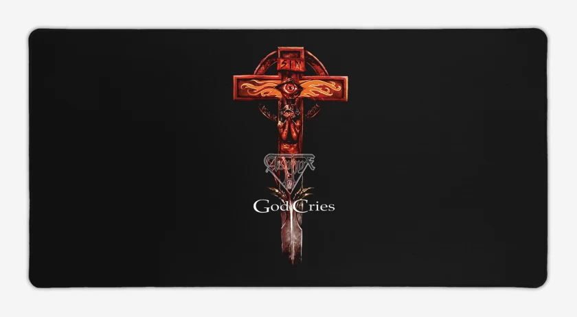 Mouse pad Gamer Asphyx God Cries