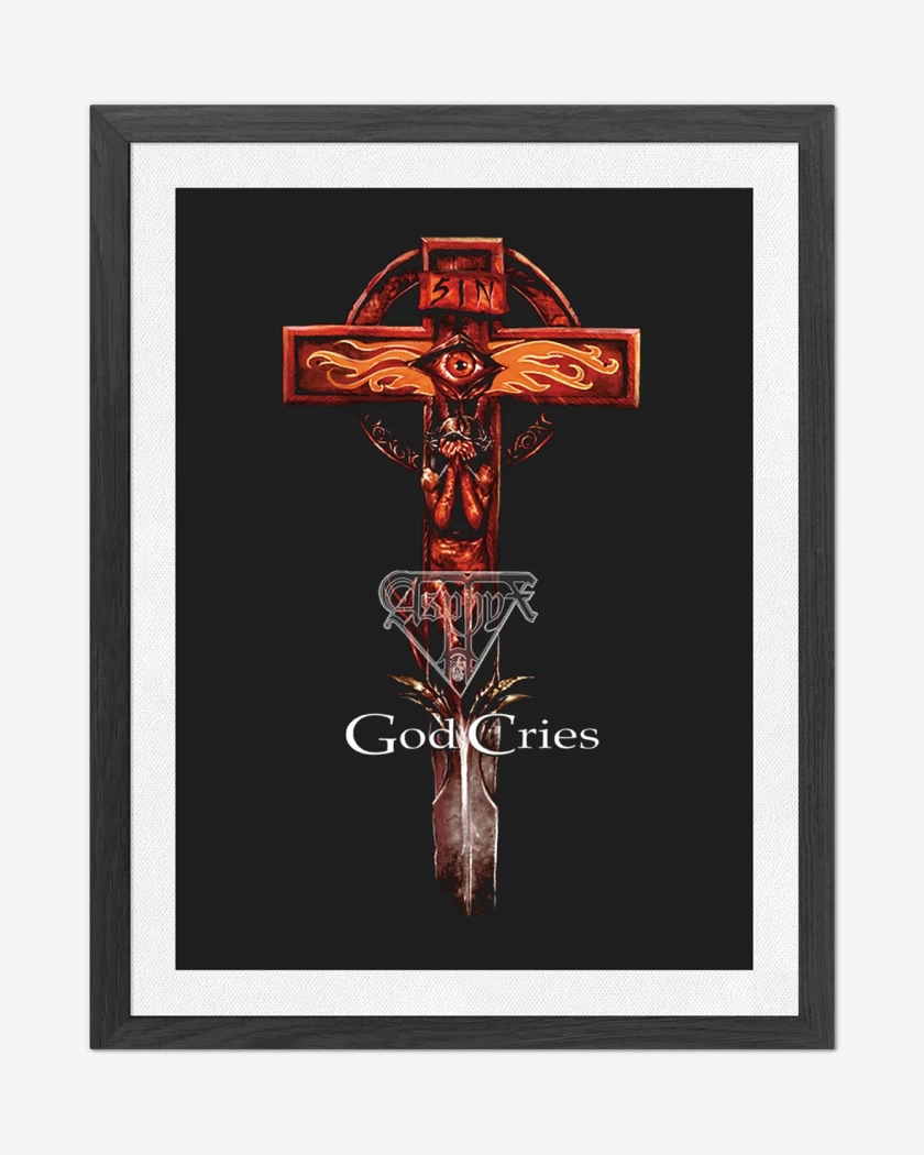 Cuadro decorativo Negro de Asphyx God Cries