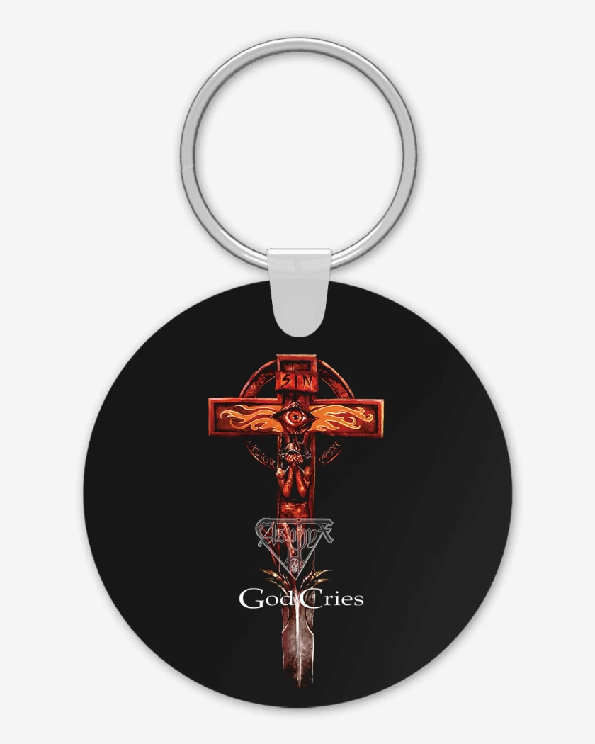 Llavero Asphyx God Cries