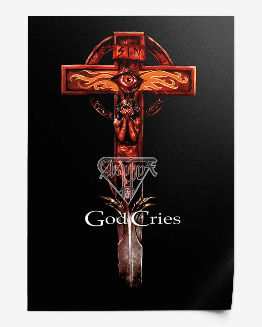 Print Asphyx God Cries