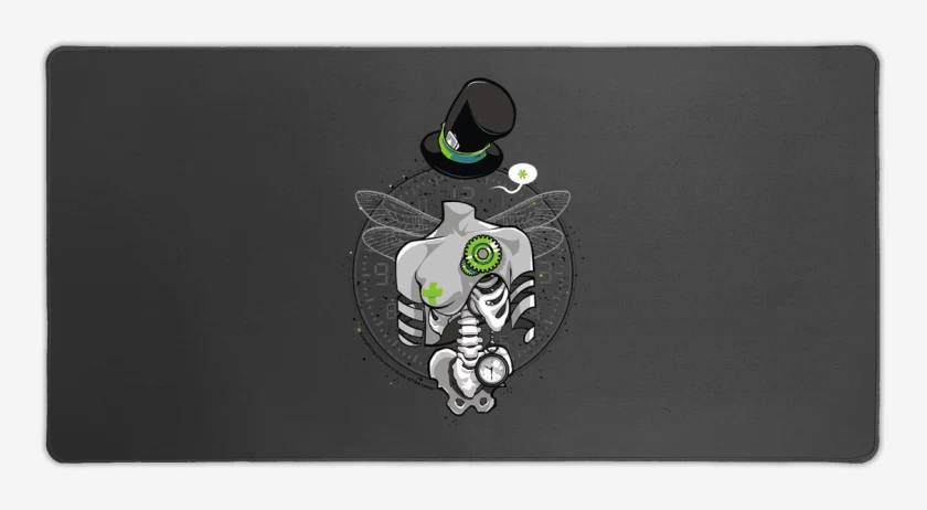 Mouse pad Gamer Carbon de 380