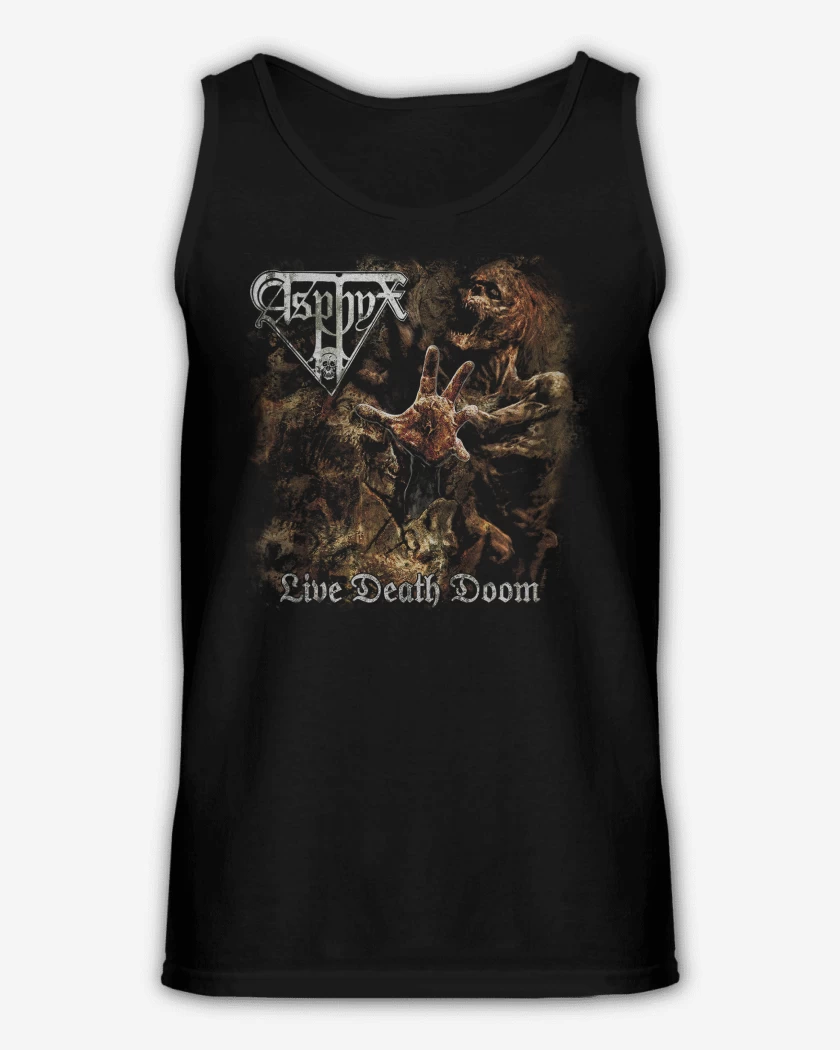 Sudadera Asphyx Live Death Doom