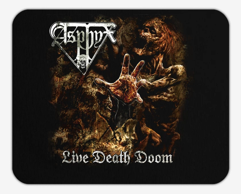 Mousepad Asphyx Live Death Doom