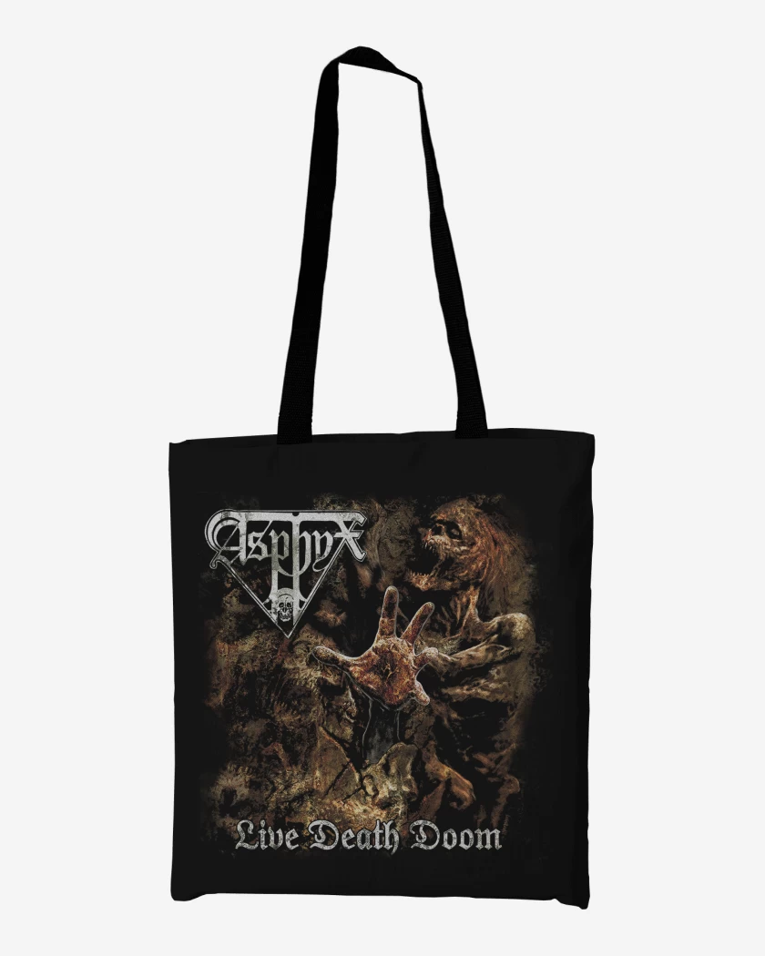 Totebag Asphyx Live Death Doom