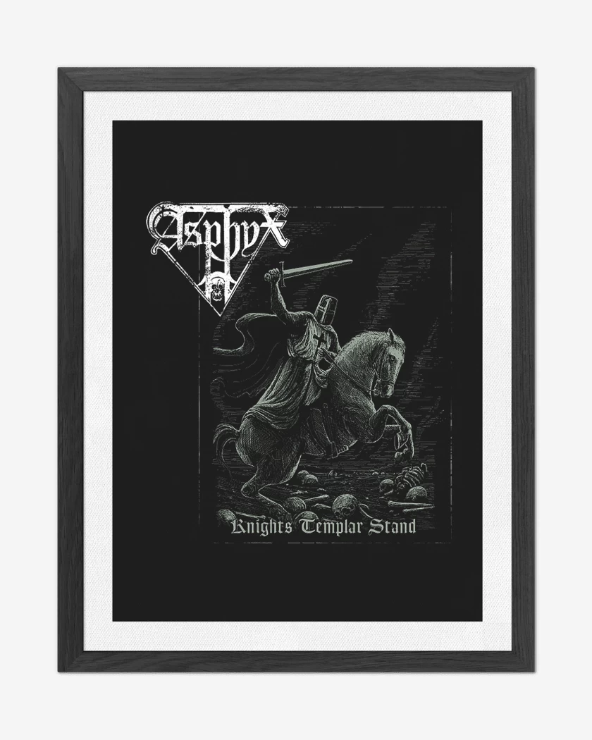 Cuadro decorativo Negro de Asphyx Knights Templar Stand
