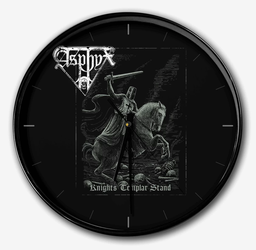 Reloj Negro de Asphyx Knights Templar Stand