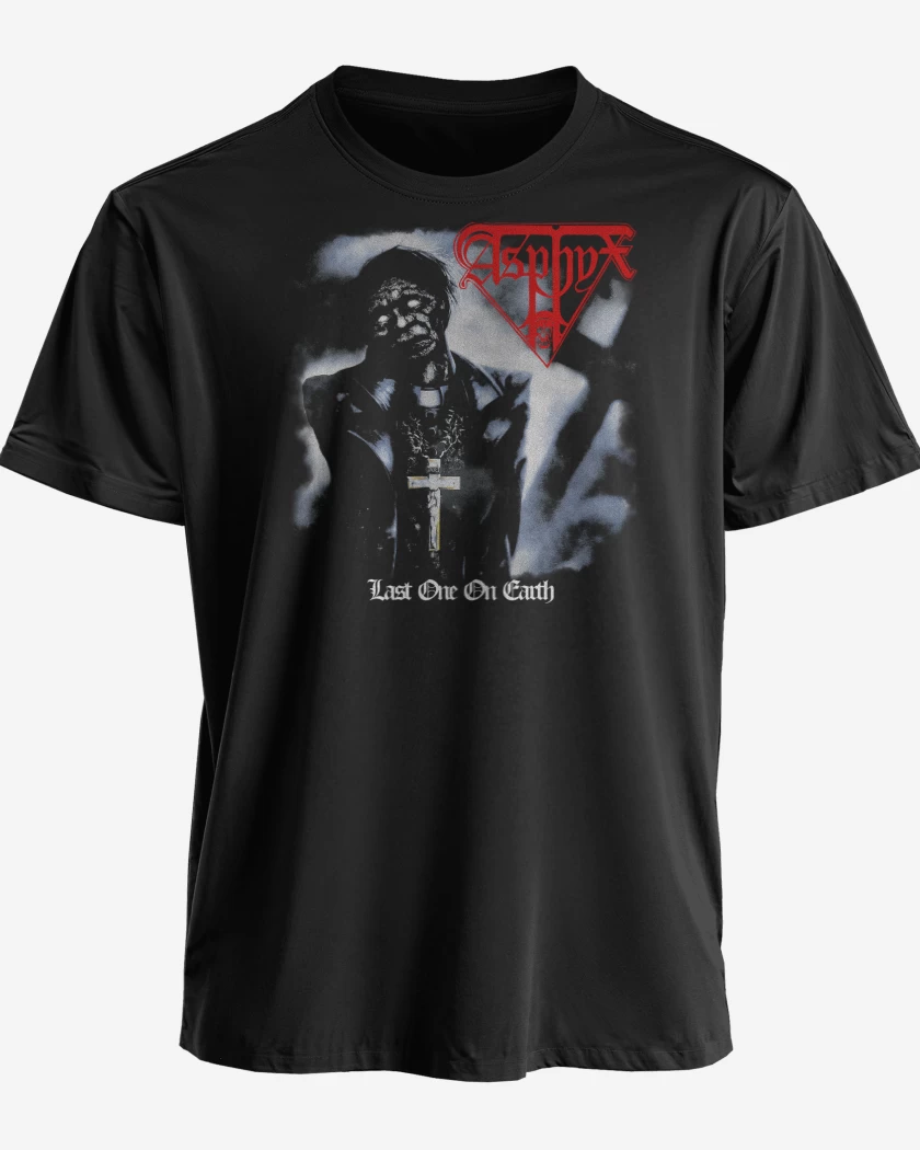 Polera premium Negro de Asphyx Last One on Earth
